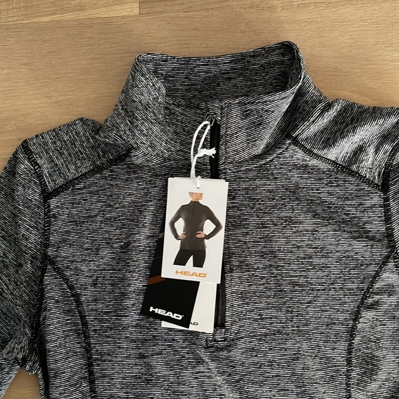 NWT Black and grey pull over - Picture 5 of 8